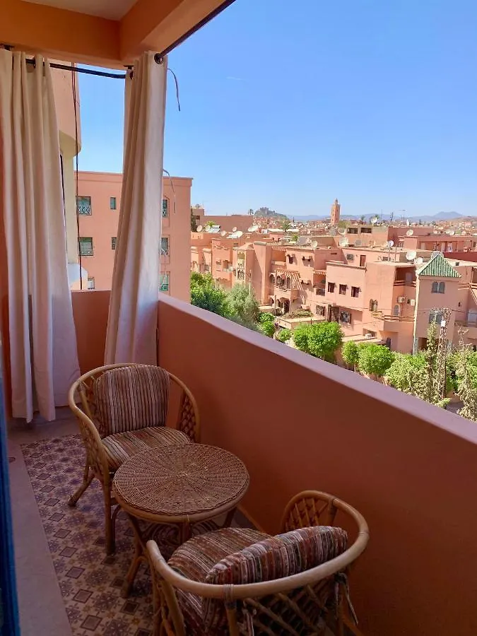 מרקש Moderne, Lumineux & Spacieux Avec Balcon -Central -Wifi-Smart Tv-Clim דירה